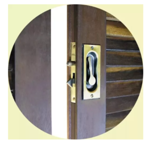 Puxador Tipo Fecho de Janela Correr Concha Tipo Embutir Latonado Oxidado União Mundial