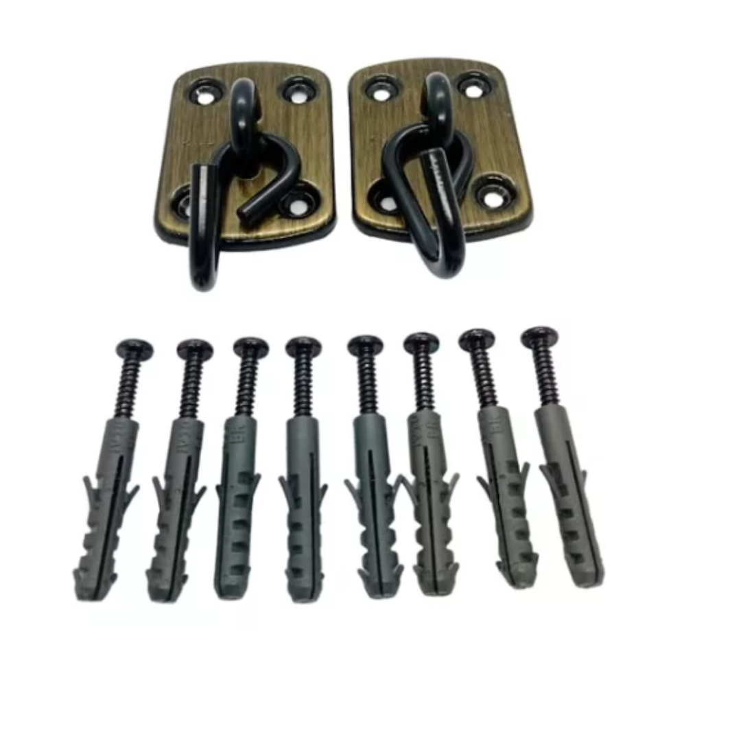 2 Unidades Gancho De Rede Tipo Armador Reforçado Antique - Classic Antique - Antique - Imagem 5