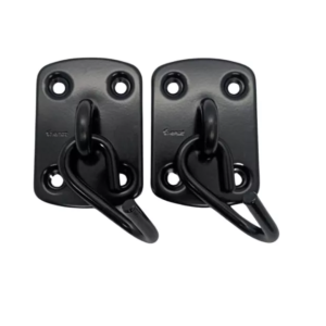 Gancho De Rede, Armador Reforçado, Modelo Classic, 200kg - Preto - Gancho de rede, reforçado, modelo classic,cromado,200