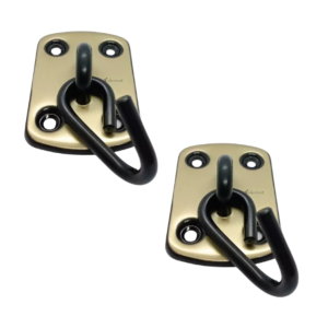 Gancho De Rede Tipo Armador Latonado Reforçado Resistente 200kg