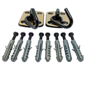 Gancho De Rede Tipo Armador Latonado Reforçado Resistente 200kg