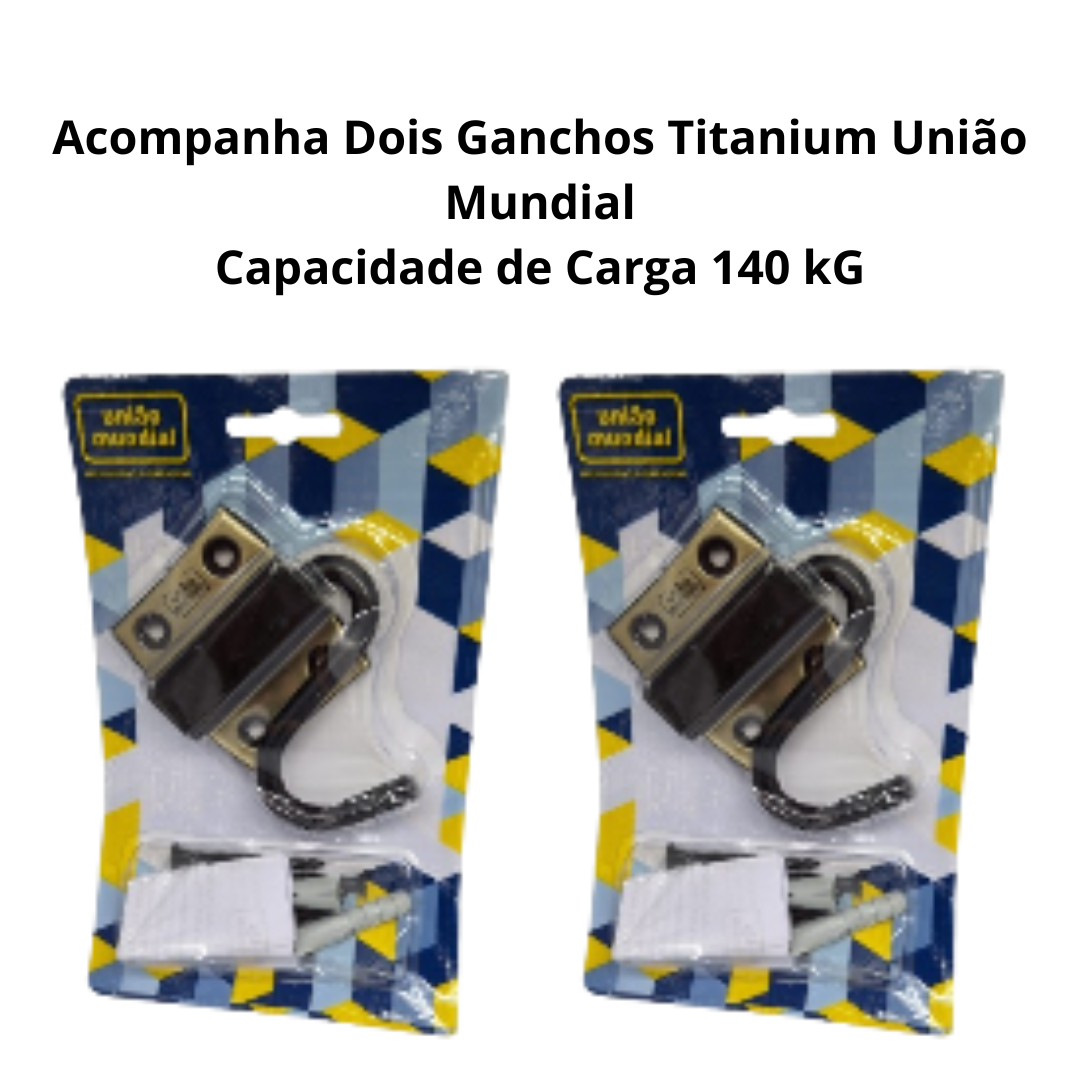 Ganchos De Rede Latonado Titanium Anti-uv Silencioso 140 Kg - Imagem 9