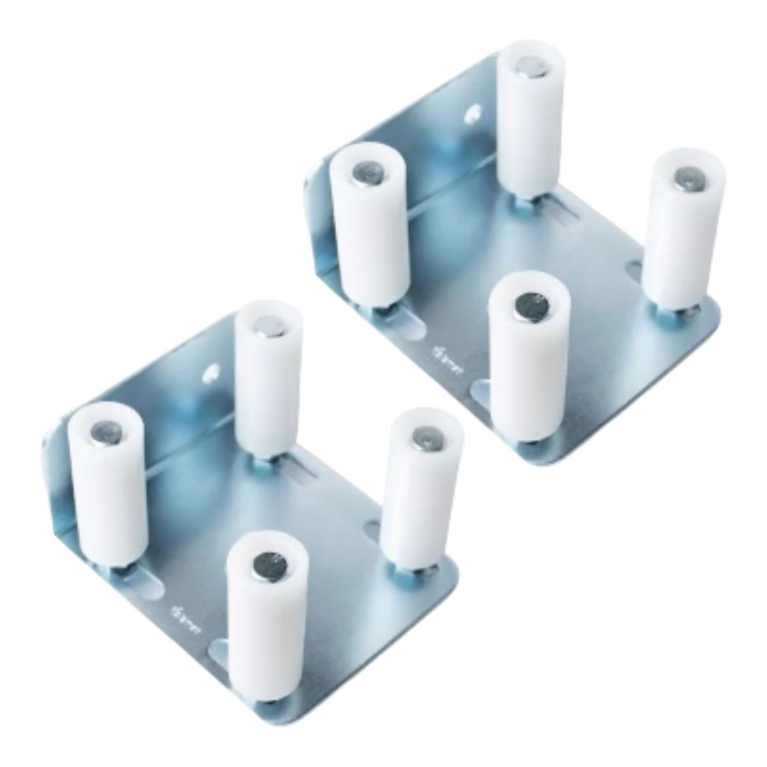 Tolemat Guia Superior Portão 4x1 C/ Roletes 30x70 Mm 2 Peças