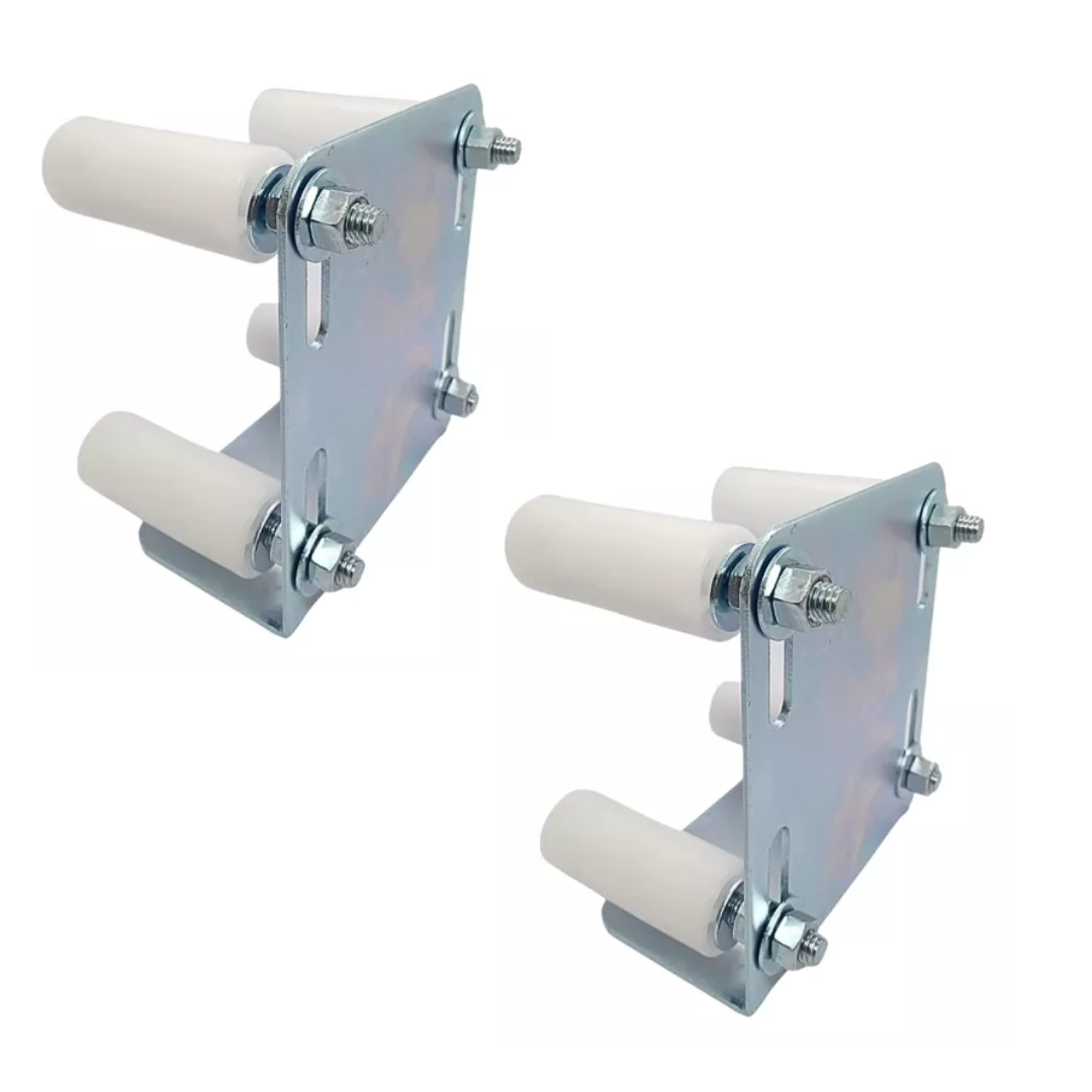 Tolemat Guia Superior Portão 4x1 C/ Roletes 30x70 Mm 2 Peças - Imagem 7