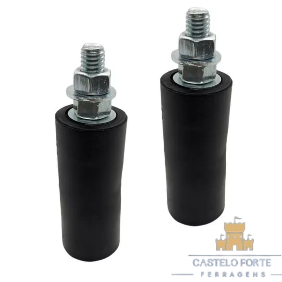 Tolemat Guia Superior Rolete Preto 30x70 Mm 2 Unidades - Imagem 7