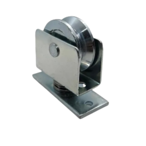 Roldana Reforçada Giratória Portão 2 Polegadas Em V 1 Peça