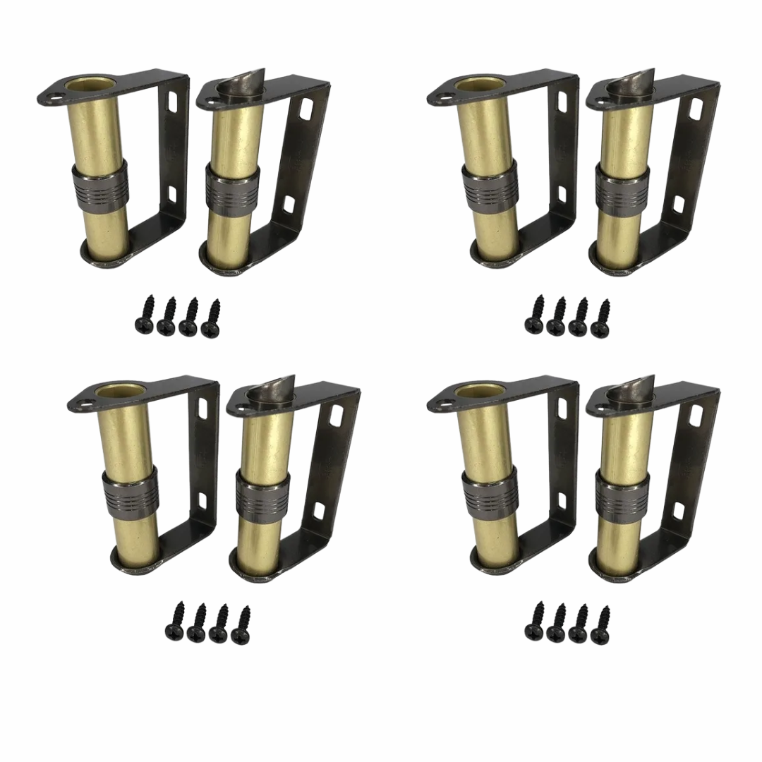 Puxador De Janela Tipo Punho Colonial+ Parafusos 4 Conjuntos